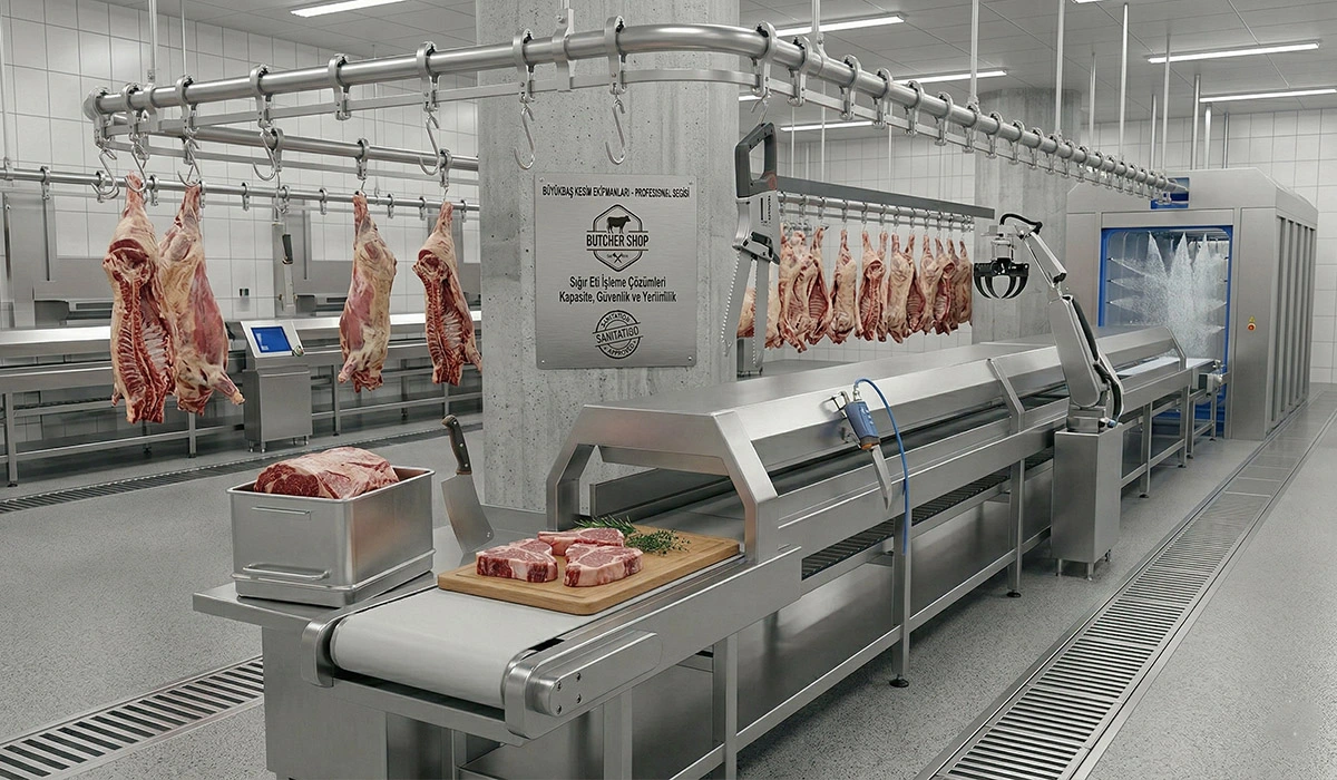 Büyükbaş Kesim Ekipmanları